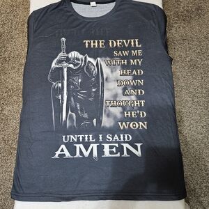 Inspirational Graphic Dark Gray T-Shirt